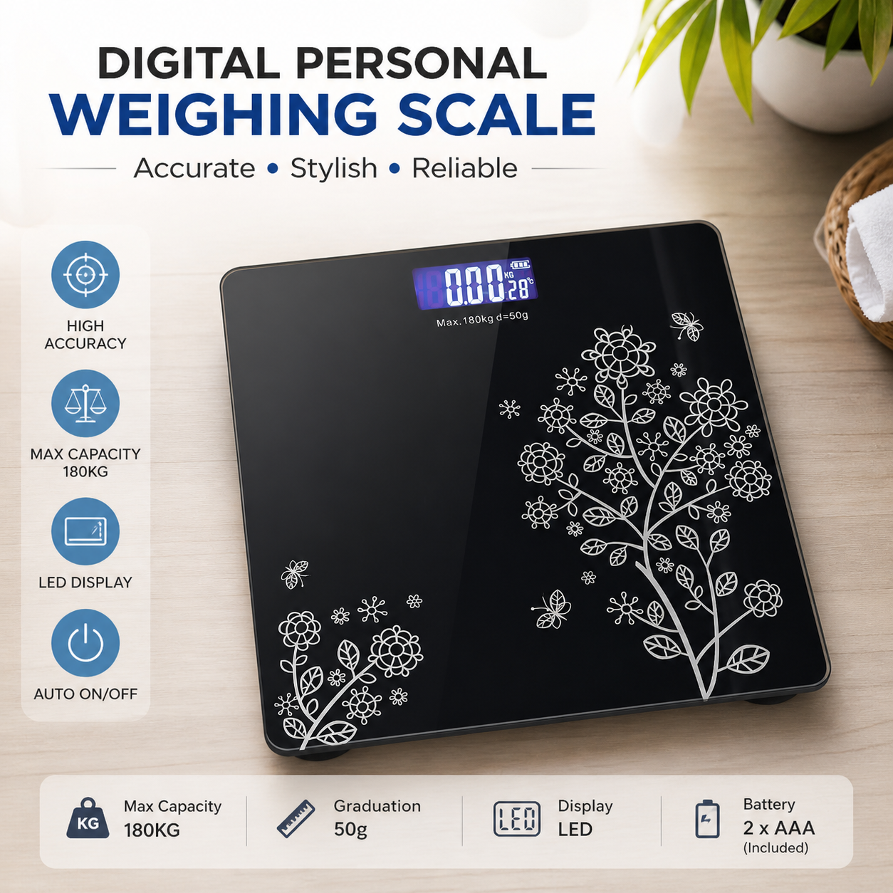 personal weighing scale machine