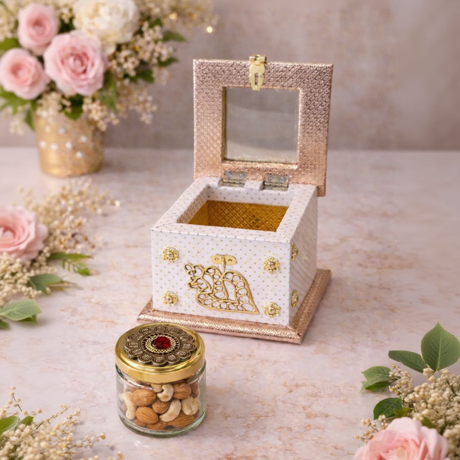 Trending Single jar hamper box