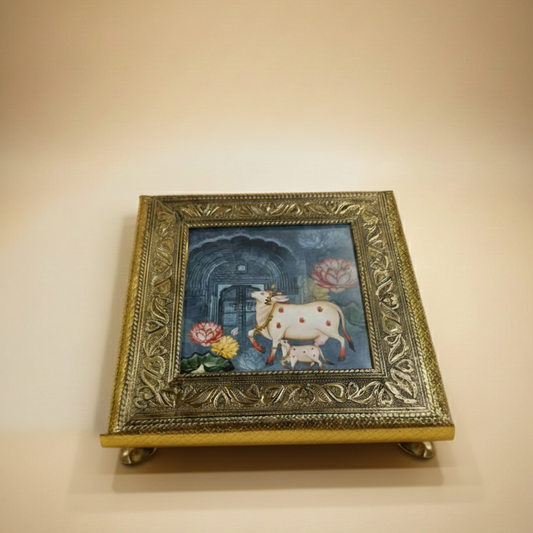 Elegant 8x8 Cow puja chowki